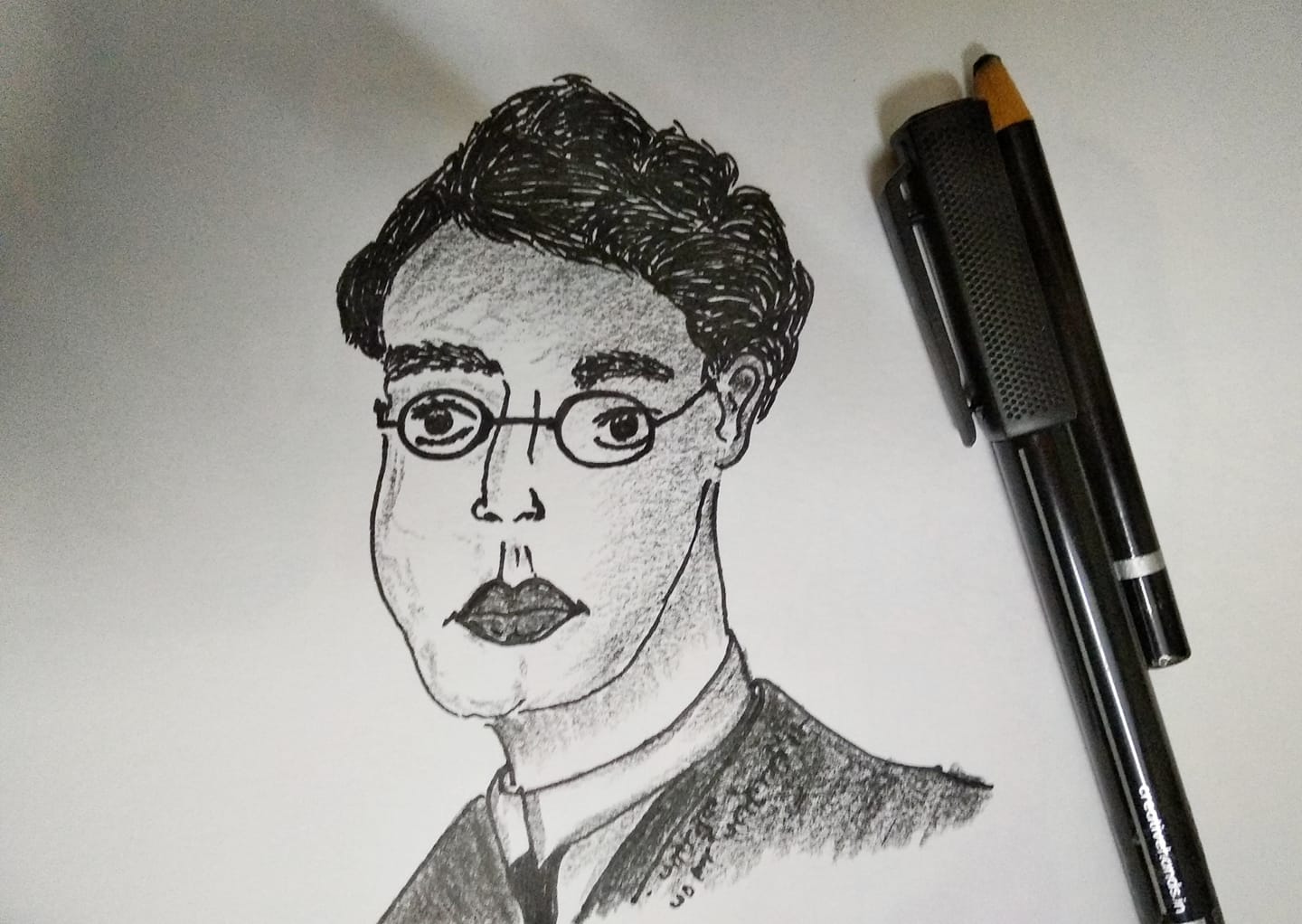 inktober day 30 Sukumar ray